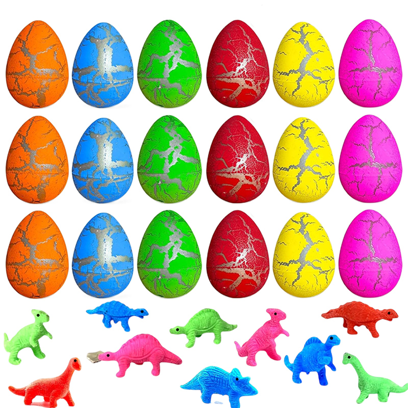 Kids Toys Play Egg - 10/20/60 Stück Mini-Dinosaurier-Ei-Spielzeug, lustiges Spielzeug, Wasserspielzeug,