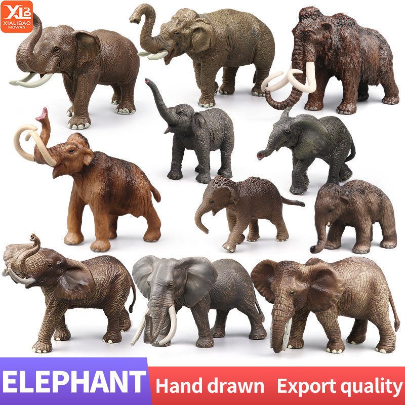 Kids Toys Packaging - Tiermodell-Actionfiguren für Kinder, Wildtierwelt, solide Simulation,