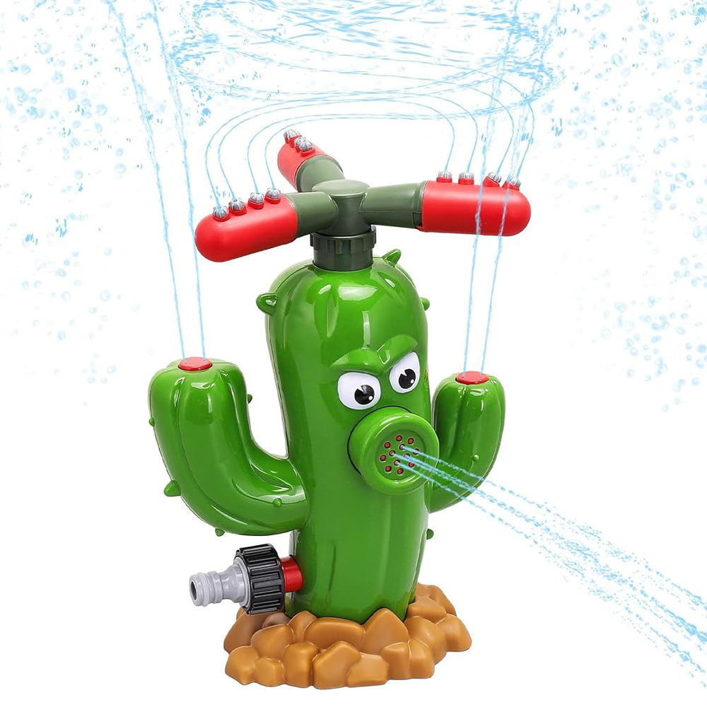 Kids Yard Toys - Wassersprühspielzeug Kaktus-Sprinkler für Draußen Garten Wasserspielzeug