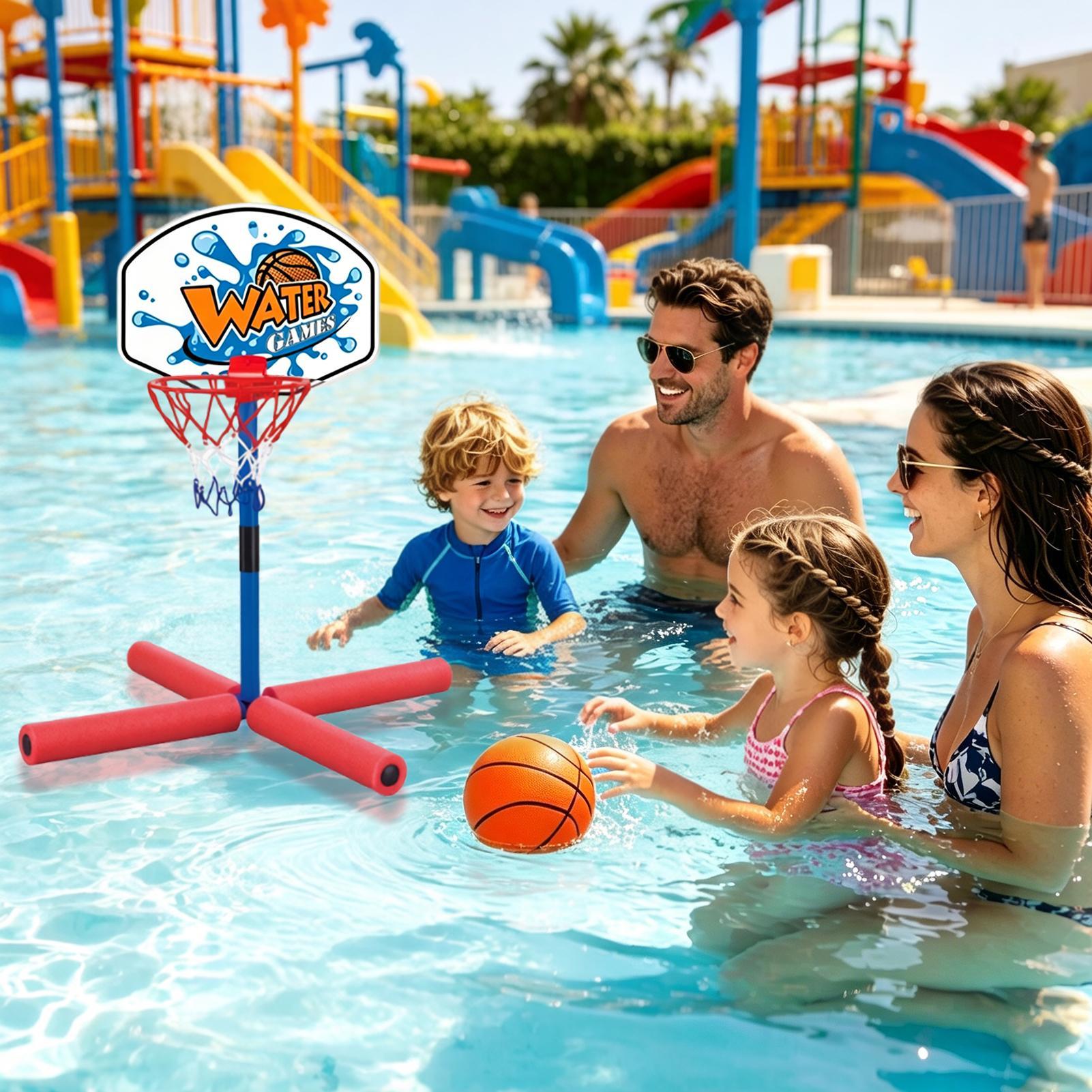 Kids Toys Entertainer - Kinder-Basketballkorb, lustiges, interaktives, schwebendes Unterhaltungsspielzeug, Pool-Basketballkorb-Spielzeug