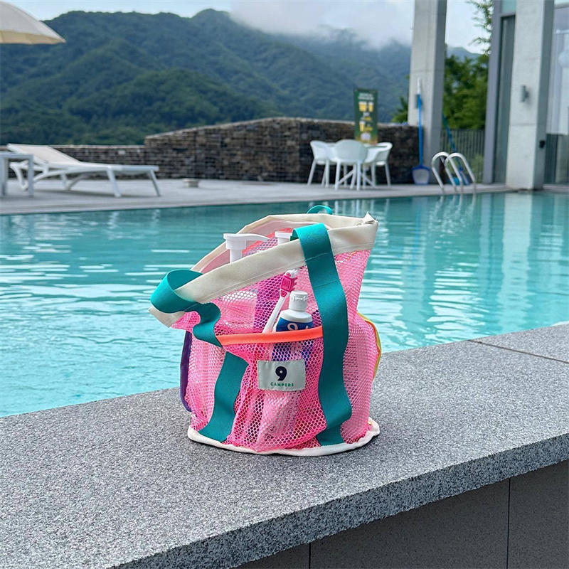 Kids Toys Shop - Outdoor Strand Mesh Tasche Sand Weg