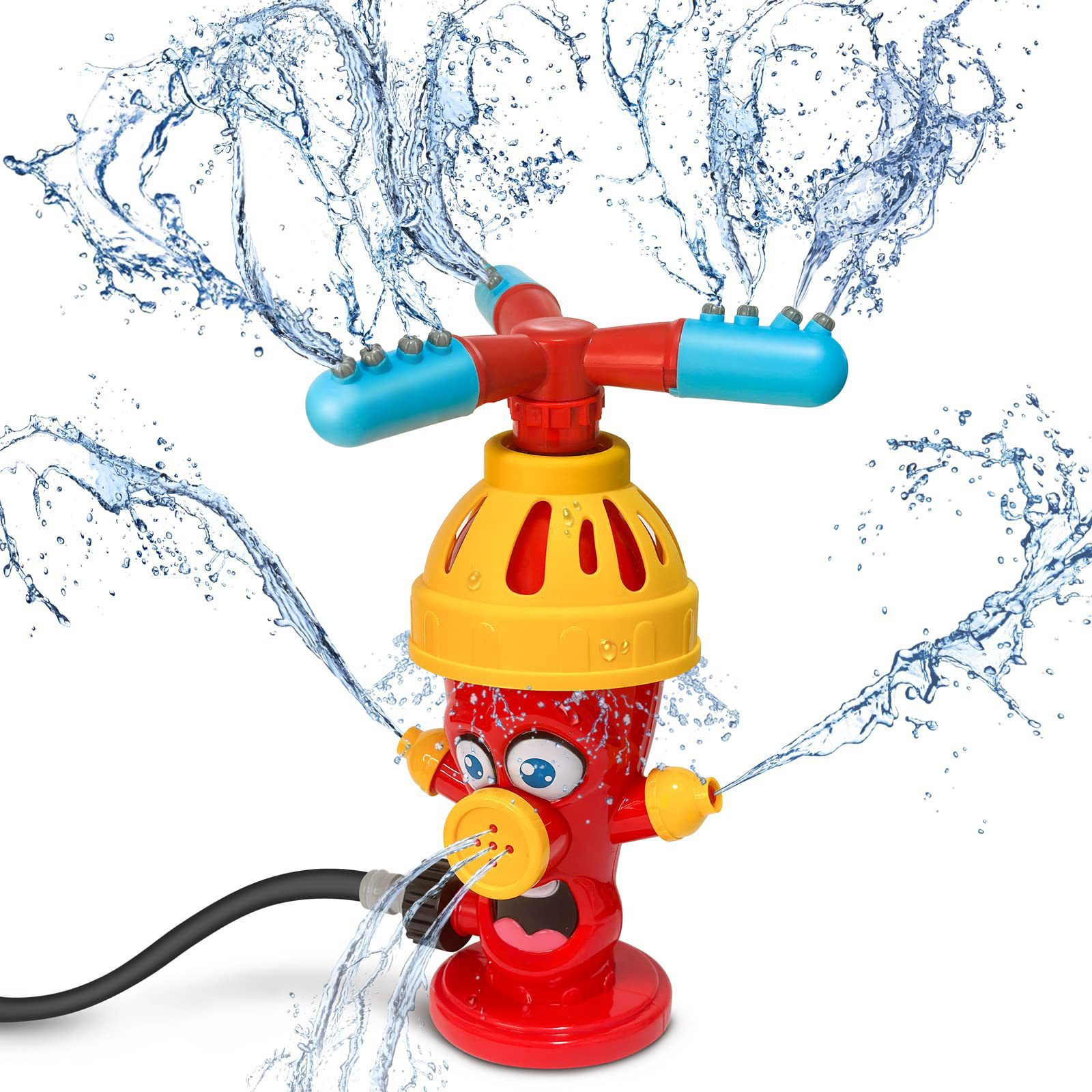 Kids Yard Toys - Wassersprüh-Spielzeug Hydrant-Sprinkler für Draußen Garten Wasserspielzeug