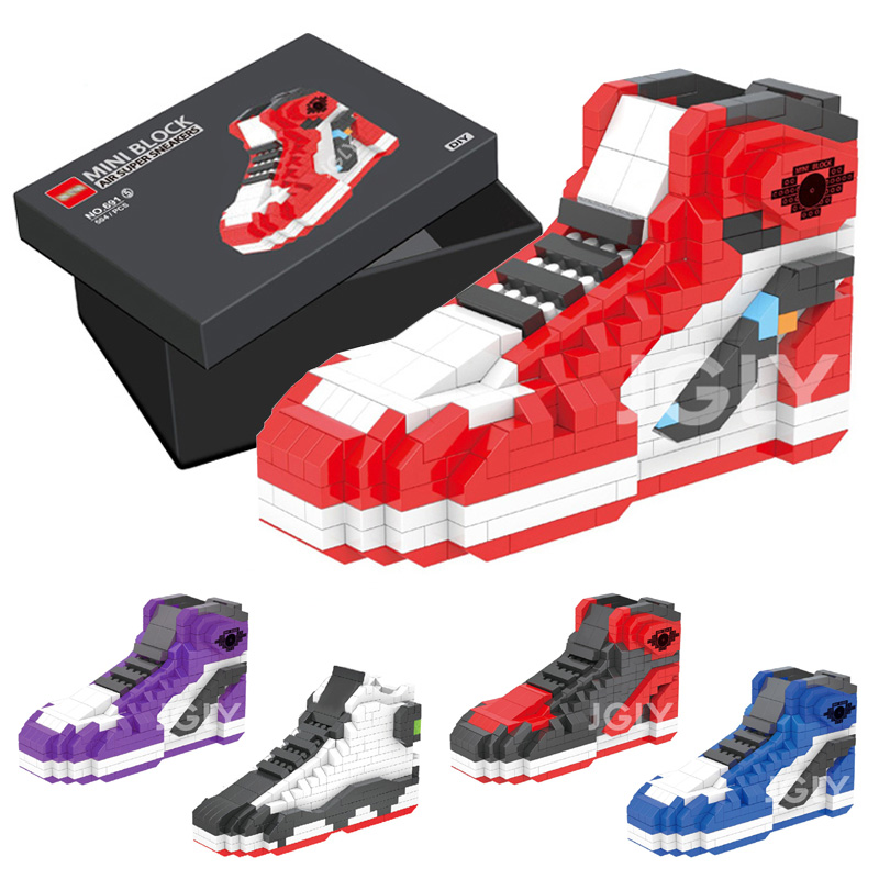 Kids Toys Packaging - DIY Mini Gebäude Block Jungen Sport