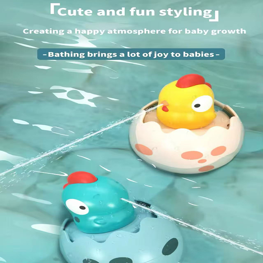 Kids Toys Play Egg - Kinder Geschenke Baby Badespielzeug Kleine gelbe