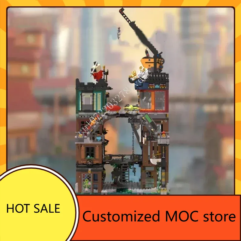 Kids Toys Shop - 3014PCS (Re)Work(ed)shop MOC StreetView CityArchitecture Kreativer