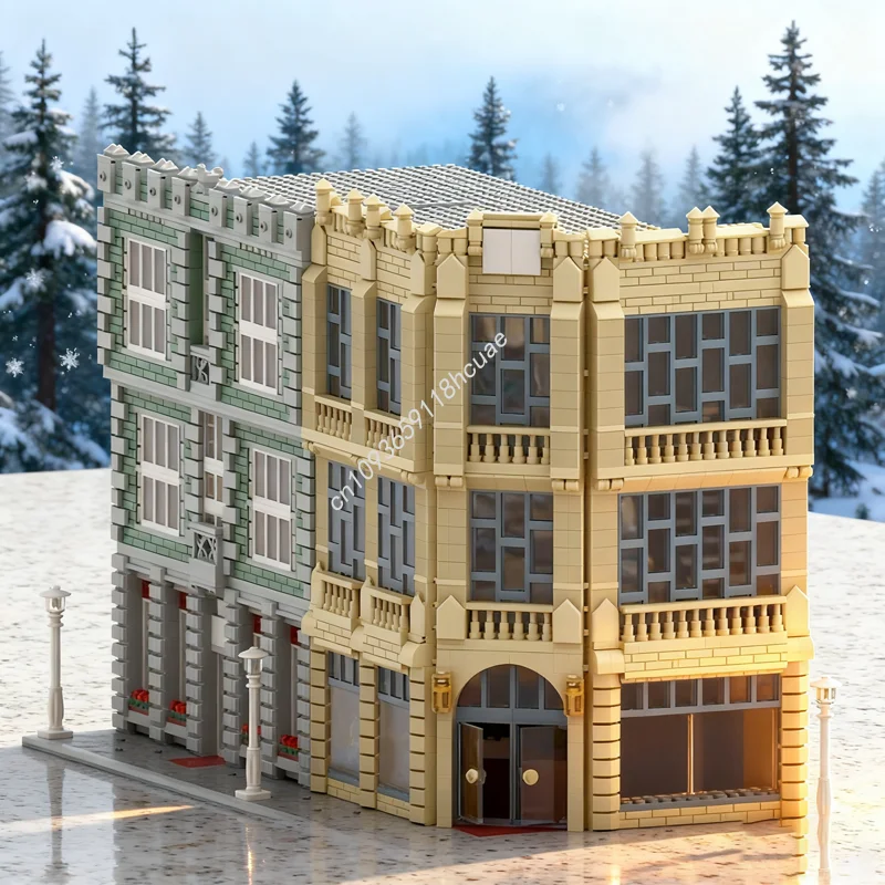 Kids Toys Exhibition - 5046 Teile MOC Kaufhaus Ausstellungsmodell Bausteine