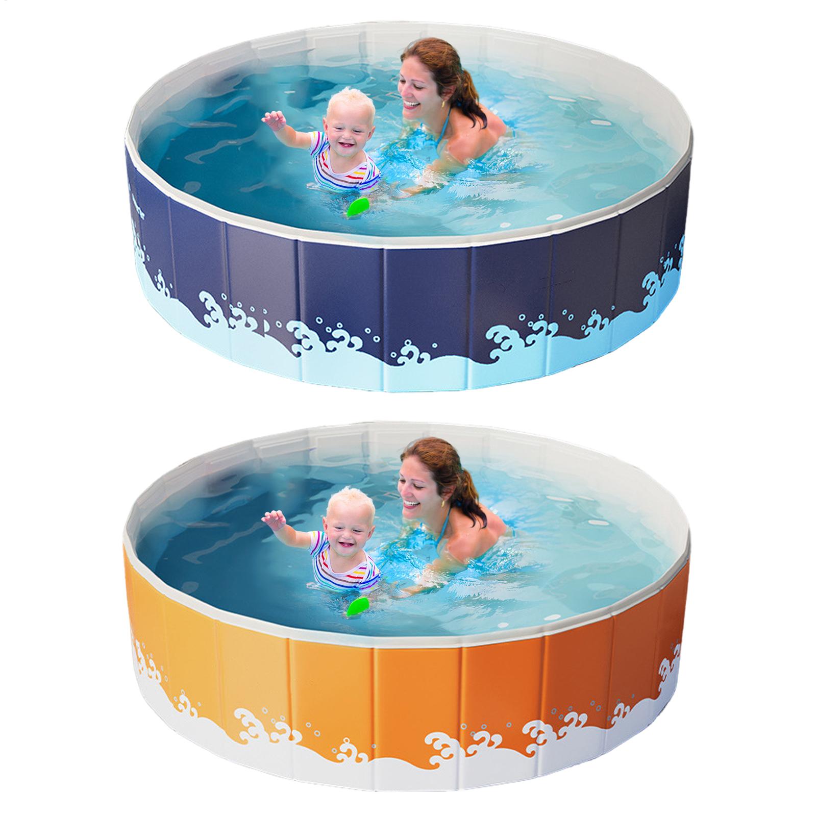 Kids Yard Toys - Schwimmen Pool Tragen-Beständig Tragbare Klapp Pool