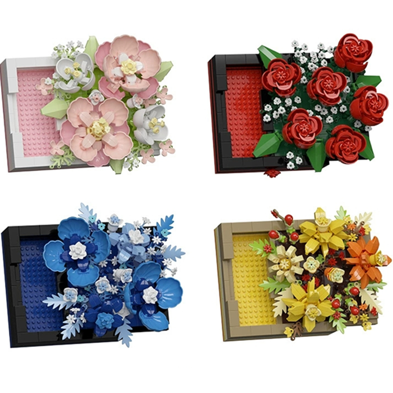 Kids Toys Exhibition - DIY 3D Berühmte Rose Hibiscus Ewige