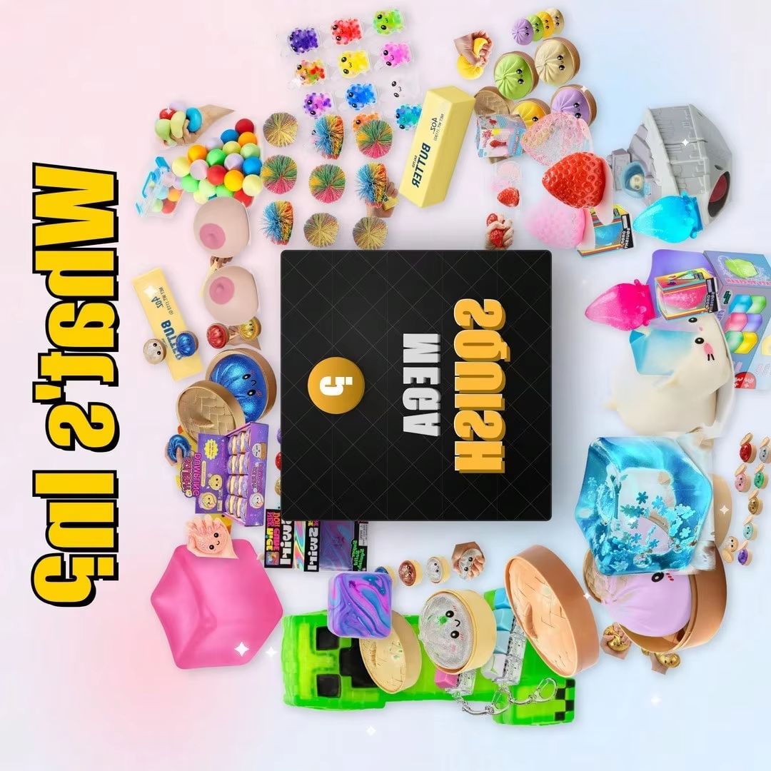 Kids Toys Box - 2026 Neue Überraschungs-Mystery-Blindbox, Sensorisches Fingerspitzen-Squishy Stressabbau-Spielzeug,