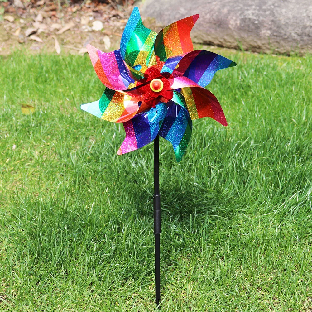 Kids Yard Toys - Windmühle, Vogelabwehr, Dekoration, Vogelschnarben, Windspiel, Kinder,