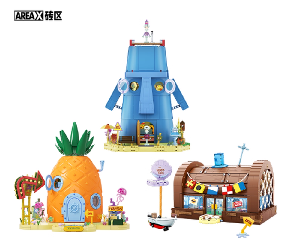Areax Spongebob Bikini Bottom  – Kids Toys Box Bewertung und Preis