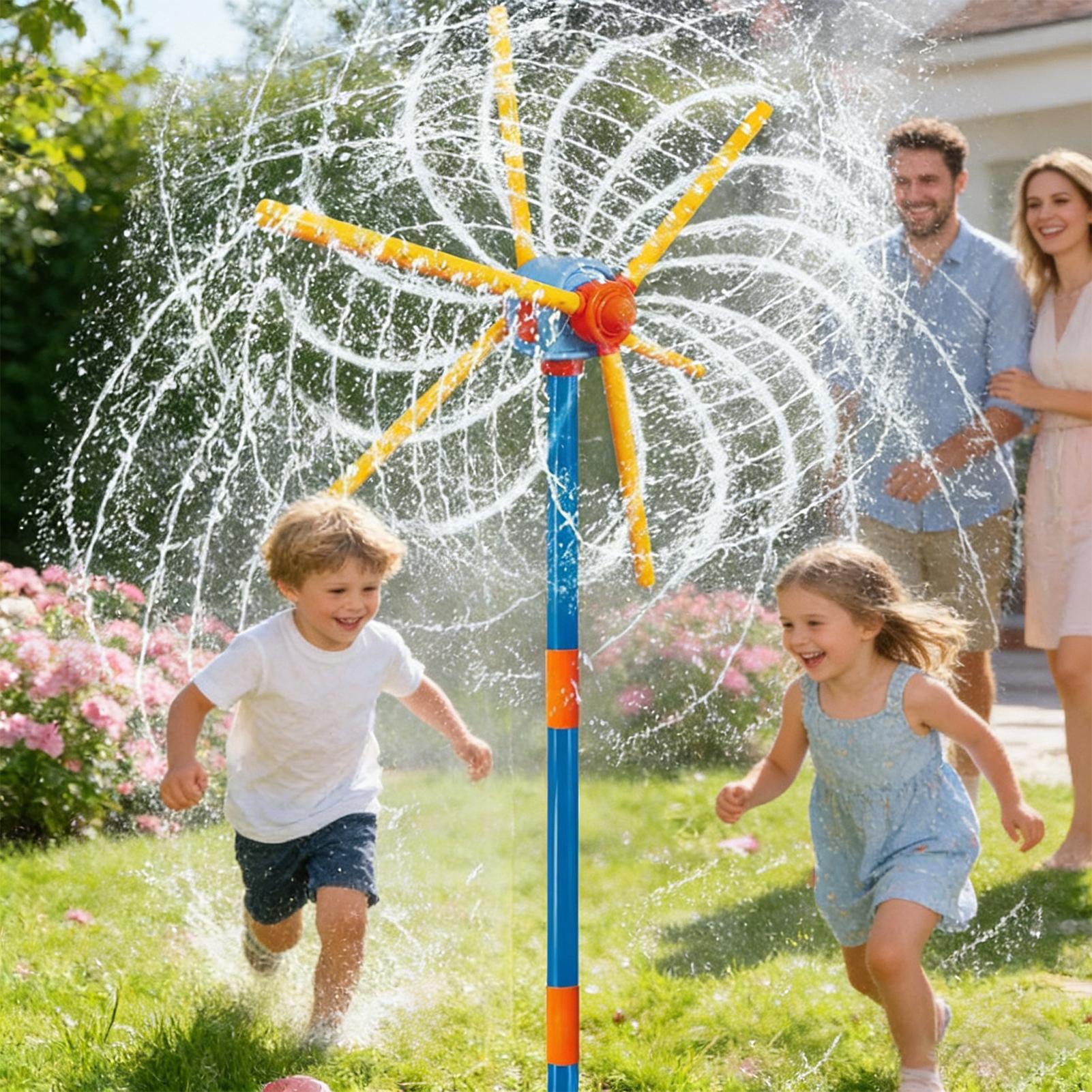Kinder-Sprinkler-Windmühle, lu – Kids Yard Toys Bewertung und Preis