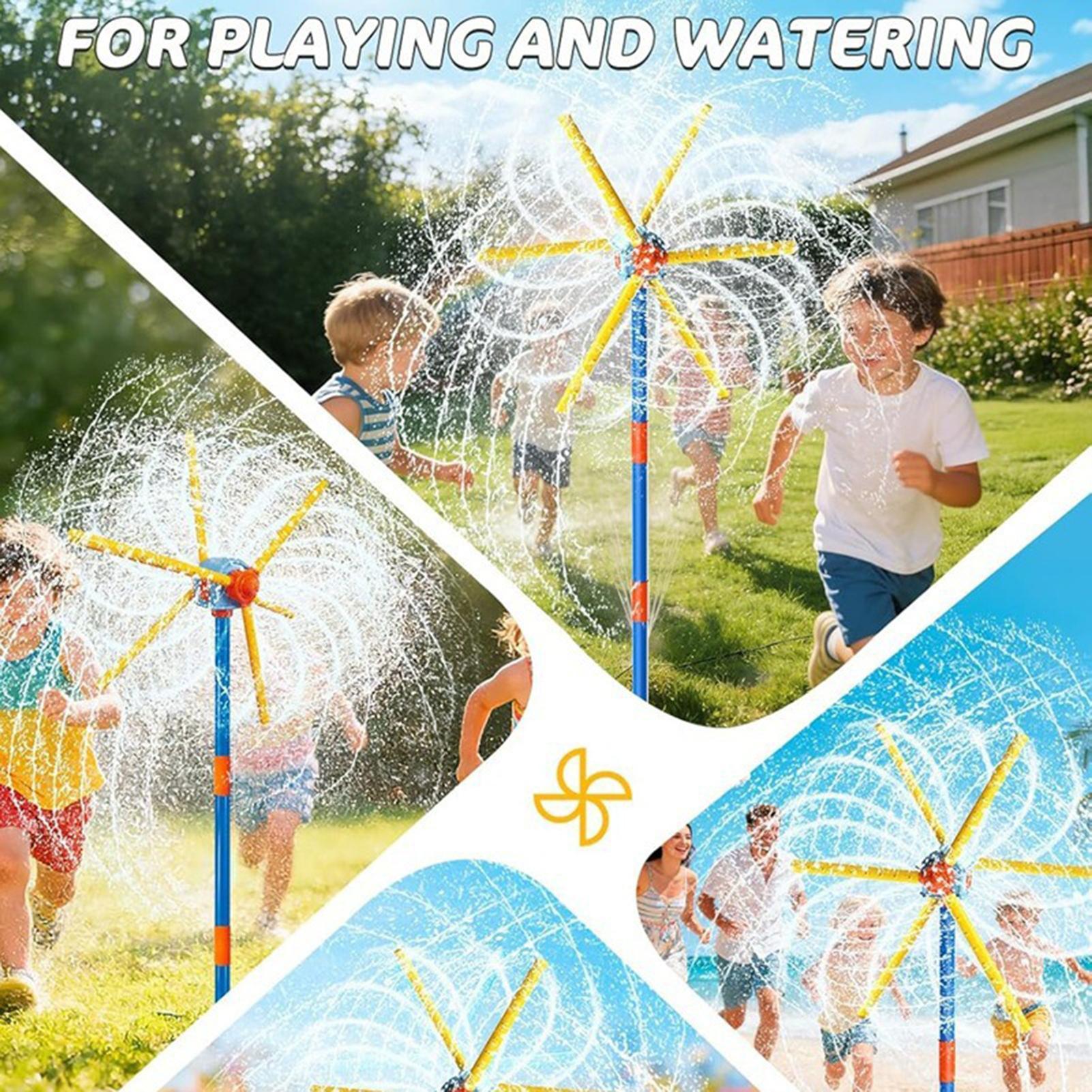 Kinder-Sprinkler-Windmühle, lu – Kids Yard Toys Bewertung und Preis