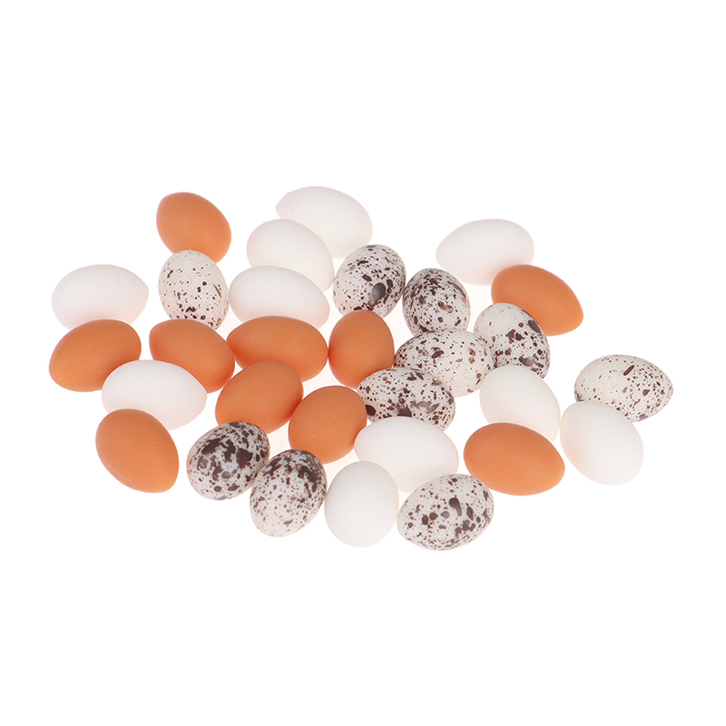 10 stücke Puppenhaus Miniatur  – Kids Toys Play Egg Bewertung und Preis
