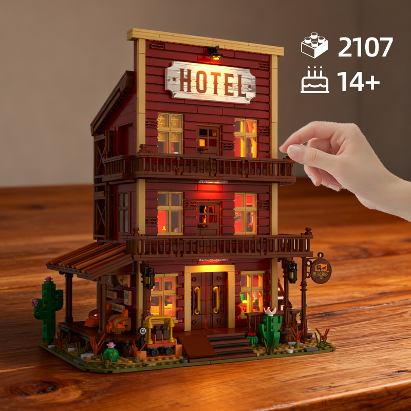 Western Hotel Cartoon Kleintei – Kids Toys Exhibition Bewertung und Preis