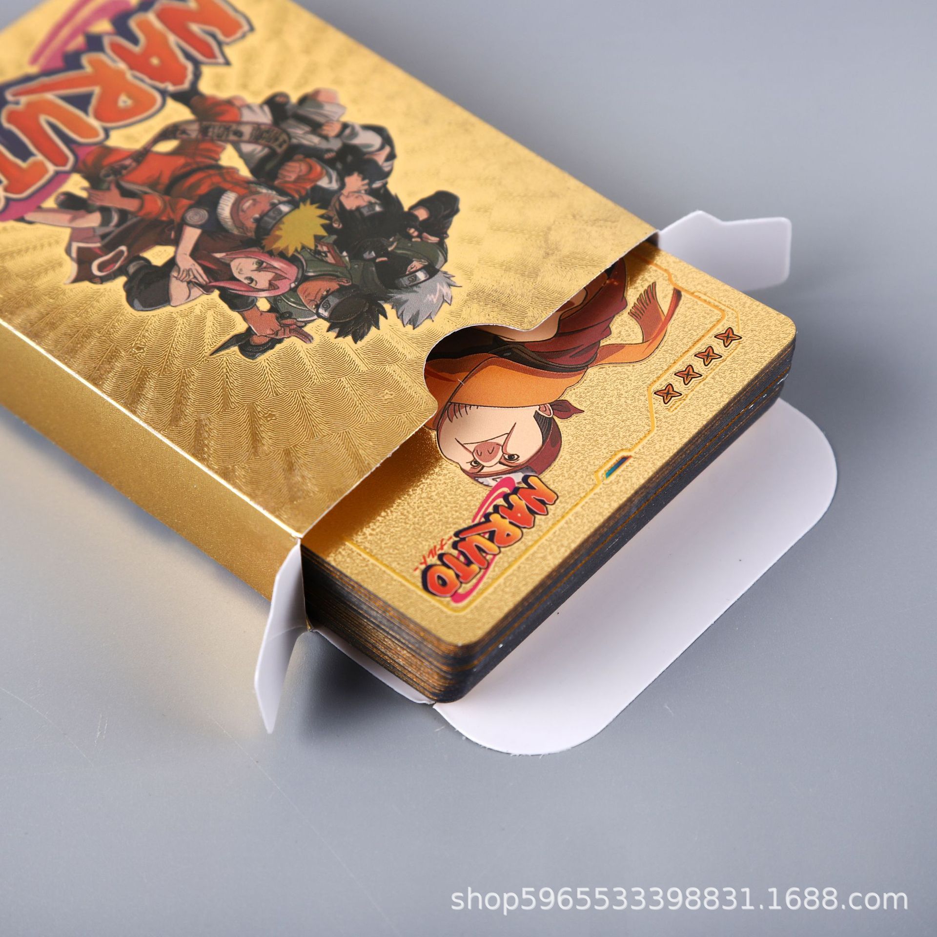 55 Stück Naruto Karten Gold En – Kids Toys And Games Bewertung und Preis