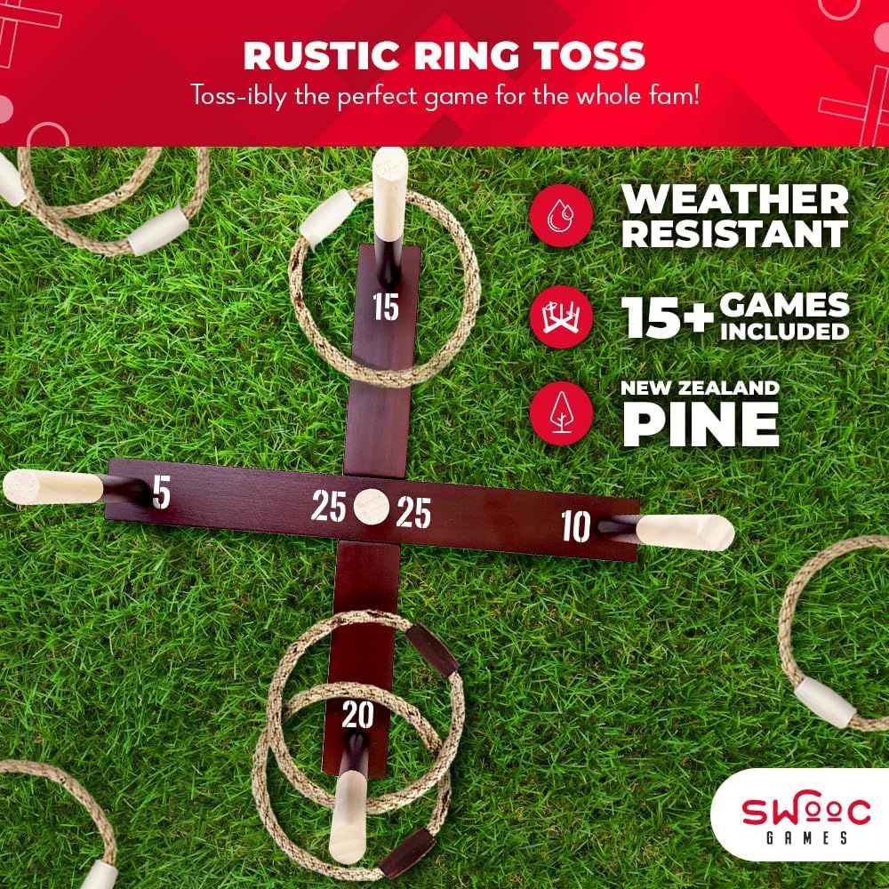 Ringwurfspiel für jedes Wetter – Kids Yard Toys Bewertung und Preis