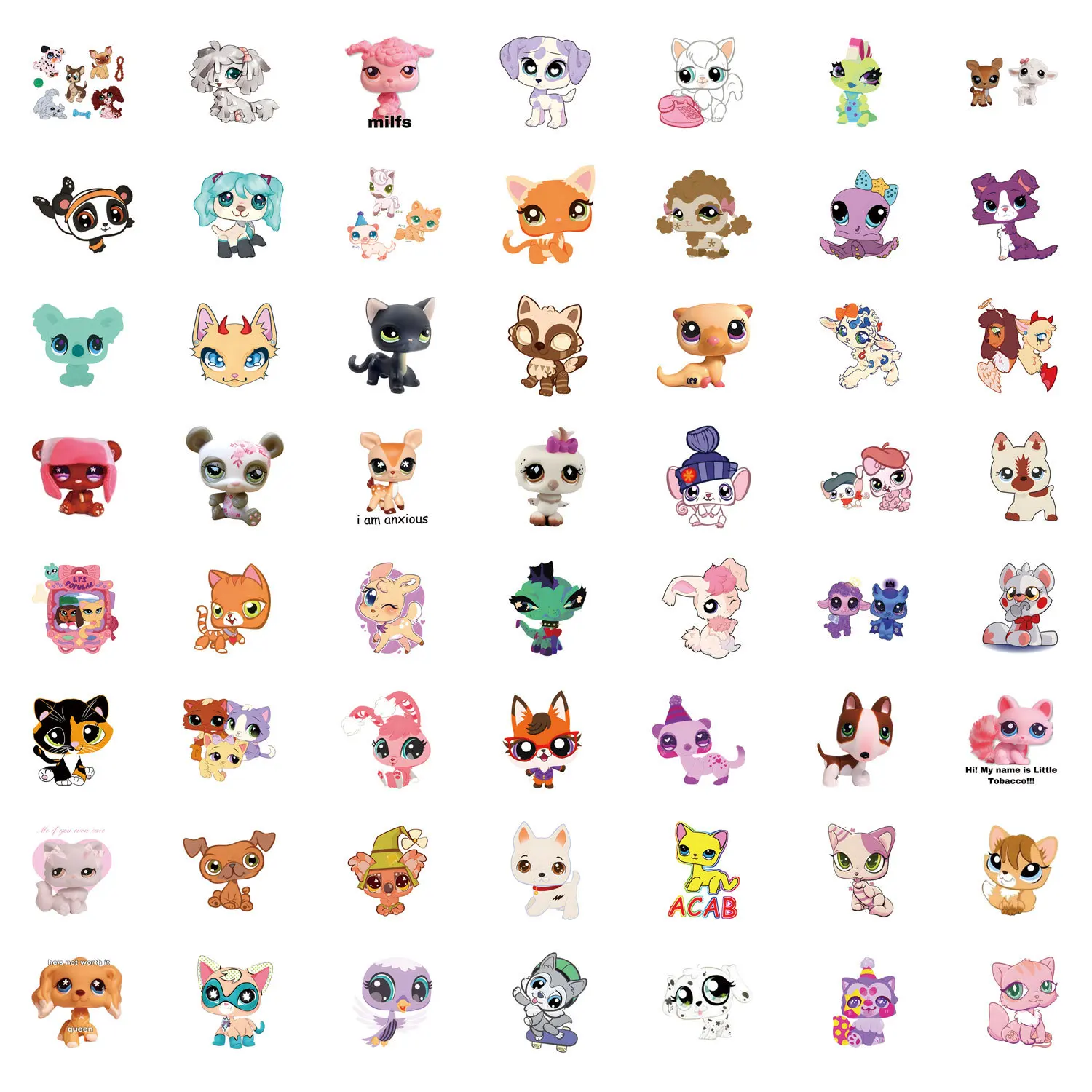 110PCS Spiel Littlest Pet Shop – Kids Toys Shop Bewertung und Preis
