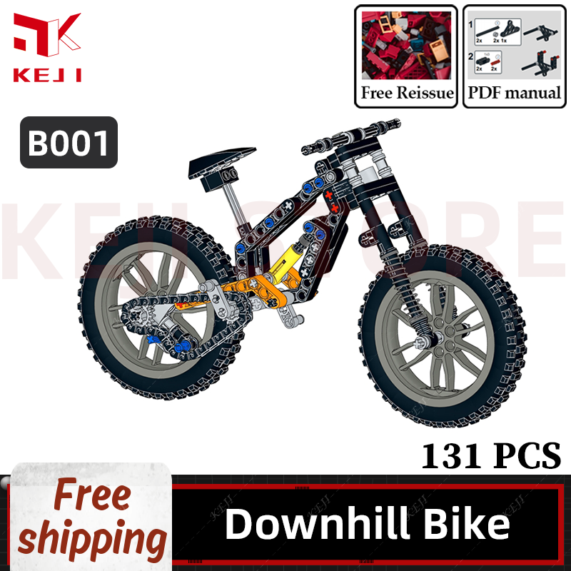 KEJI MOC Downhill Mountainbike – Kids Toys Cycle Bewertung und Preis