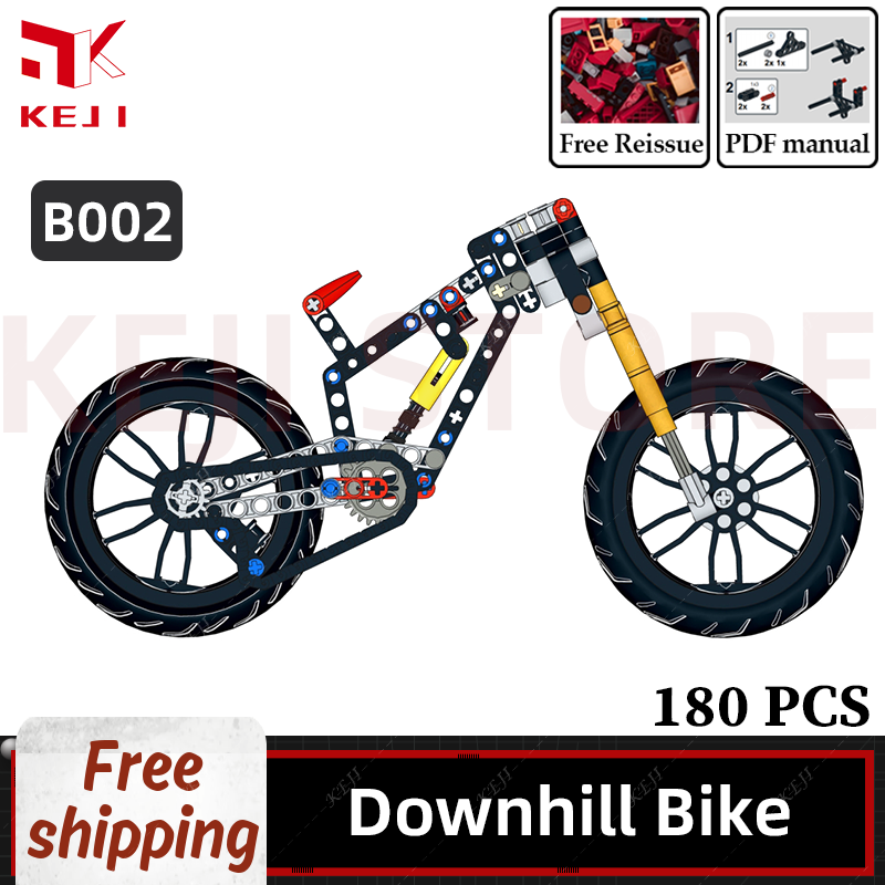 KEJI MOC Downhill Mountainbike – Kids Toys Cycle Bewertung und Preis