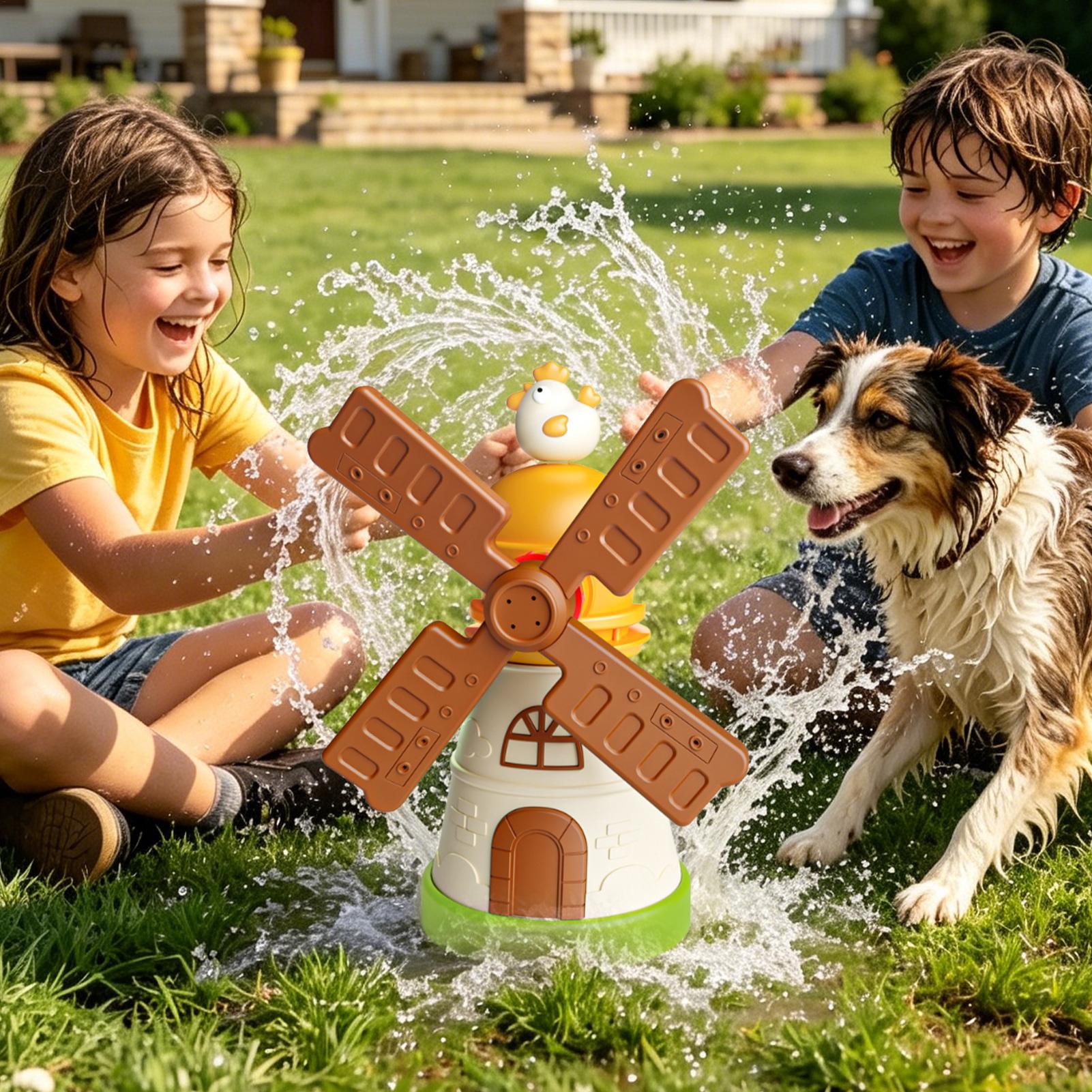 Kinder-Windmühlen-Sprinkler Ro – Kids Yard Toys Bewertung und Preis