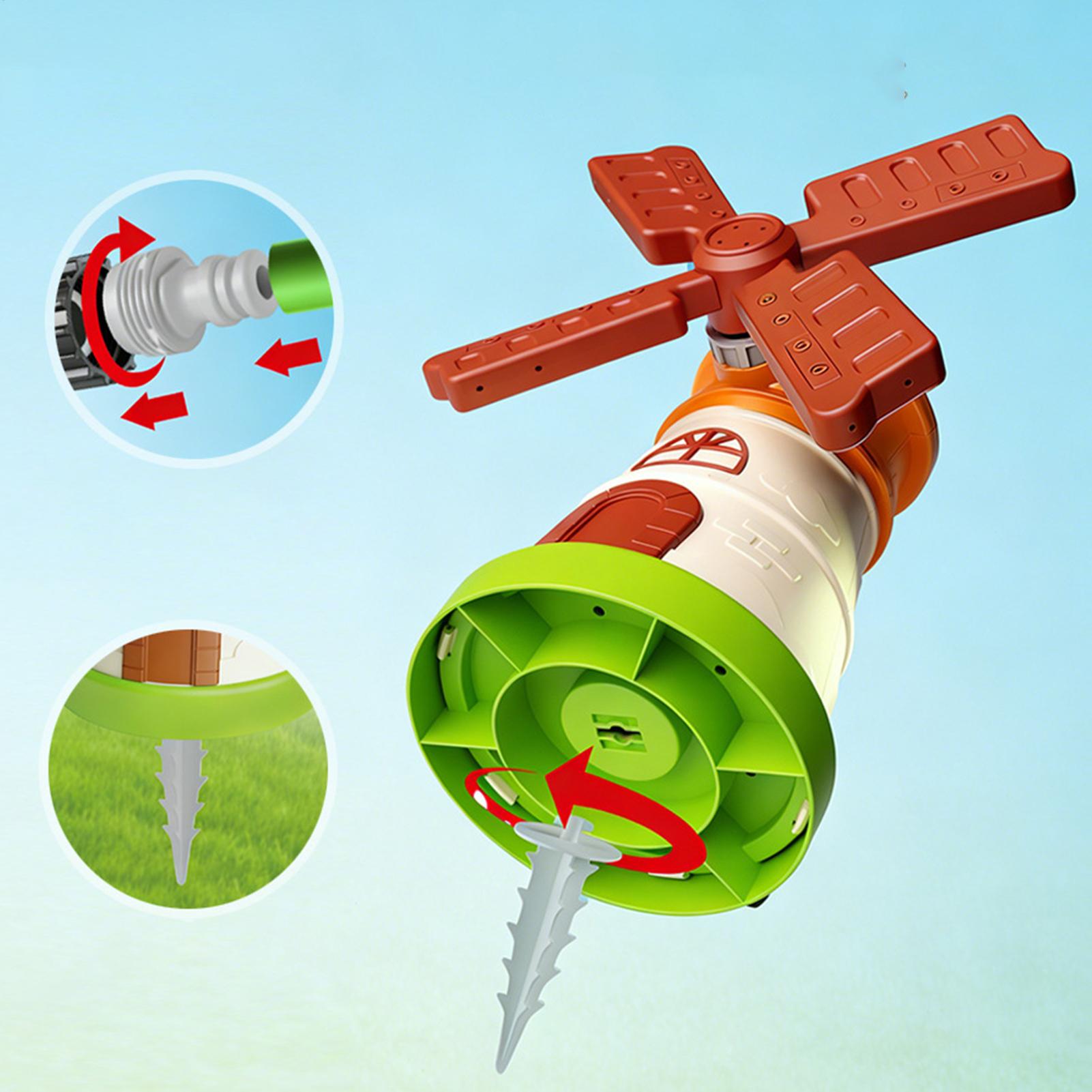 Kinder-Windmühlen-Sprinkler Ro – Kids Yard Toys Bewertung und Preis