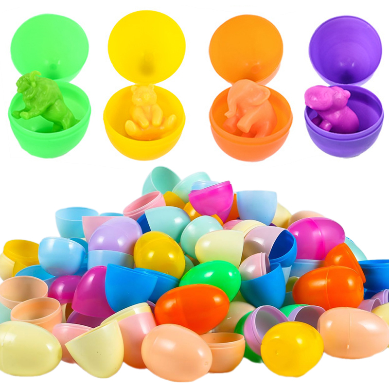 12/24Pcs Leere Ostern Eier Kun – Kids Toys Packaging Bewertung und Preis