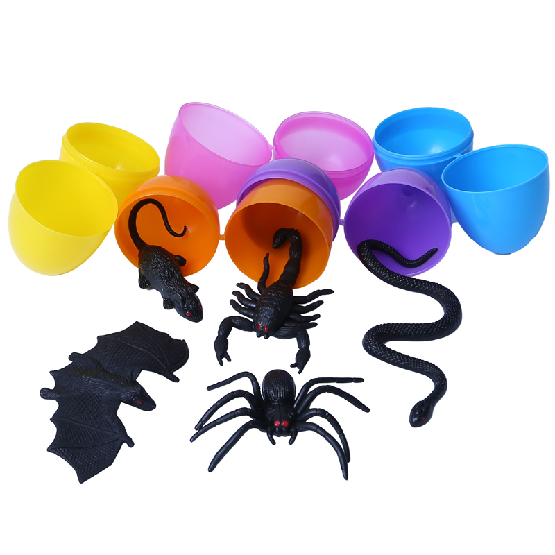 12/24Pcs Leere Ostern Eier Kun – Kids Toys Packaging Bewertung und Preis