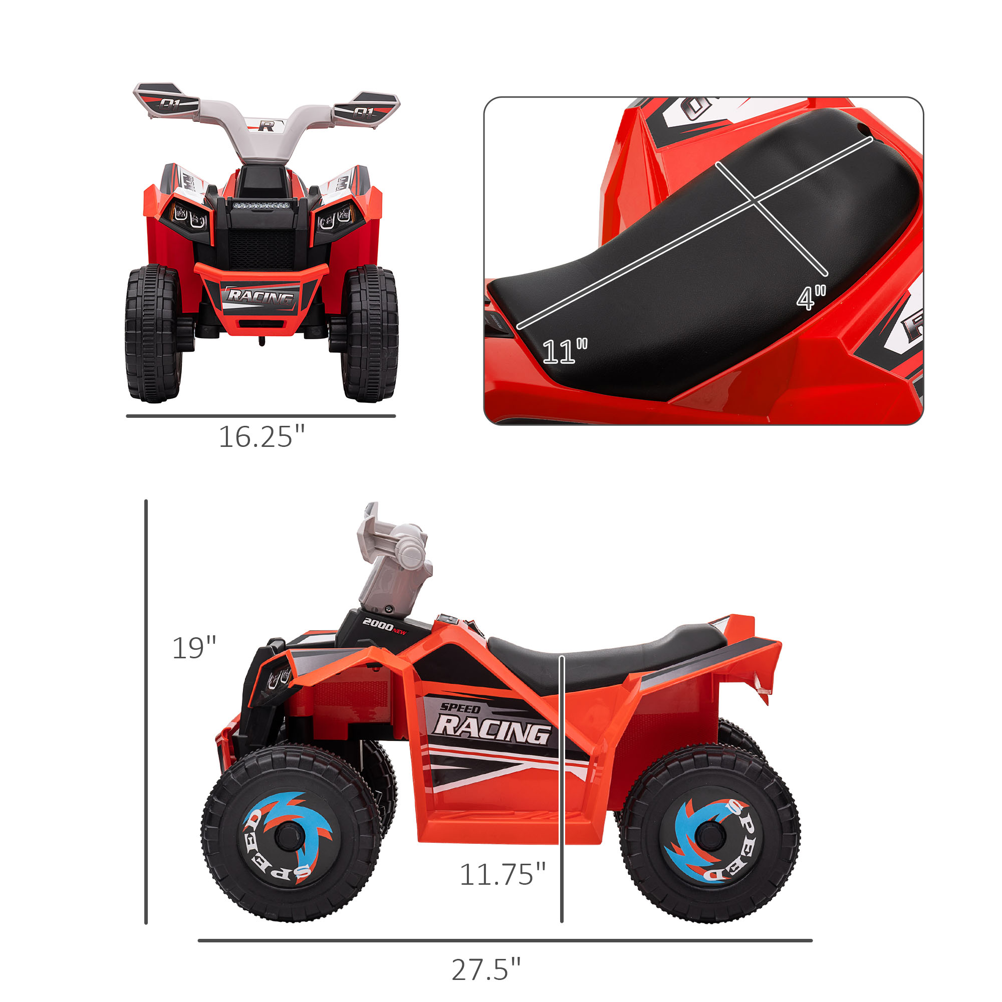 6V Elektroauto für Kinder mit  – Kids Yard Toys Bewertung und Preis
