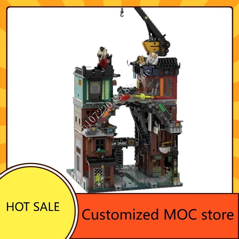 3014PCS (Re)Work(ed)shop MOC S – Kids Toys Shop Bewertung und Preis