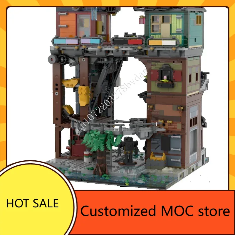 3014PCS (Re)Work(ed)shop MOC S – Kids Toys Shop Bewertung und Preis
