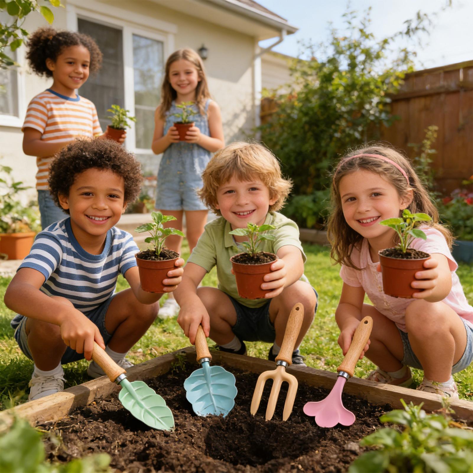 Gartenset für Kinder, 4-teilig – Kids Yard Toys Bewertung und Preis