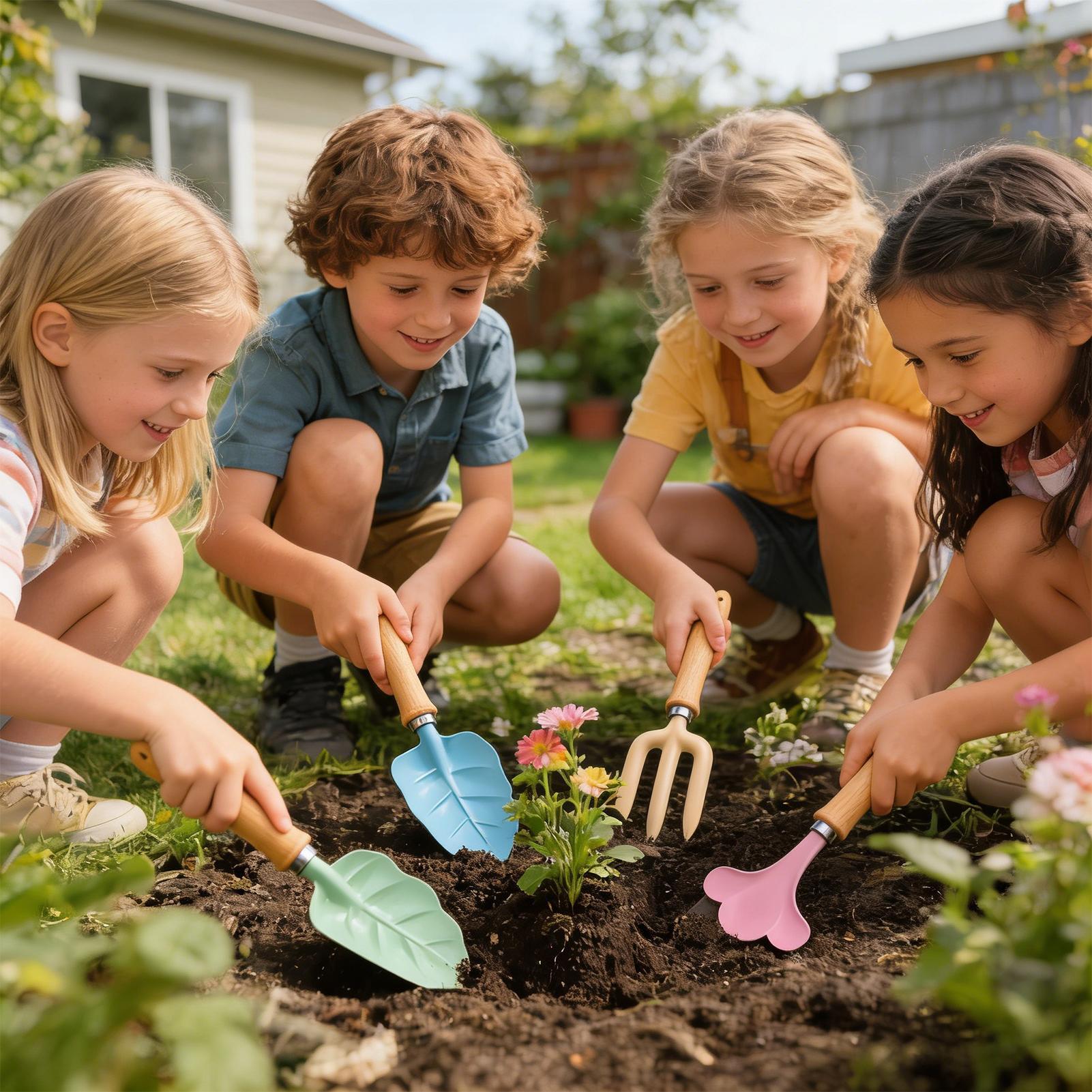 Gartenset für Kinder, 4-teilig – Kids Yard Toys Bewertung und Preis