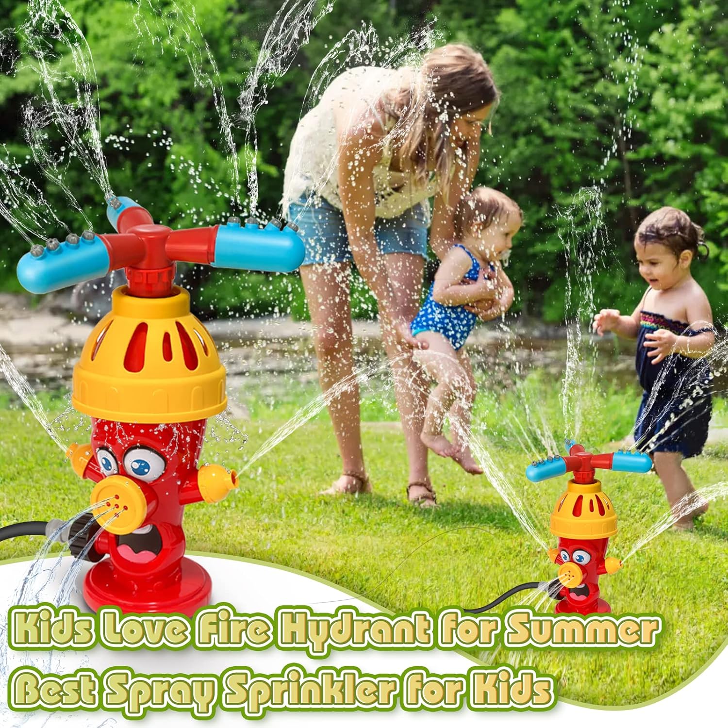 Hydrant-Sprinkler-Wasserspielz – Kids Yard Toys Bewertung und Preis