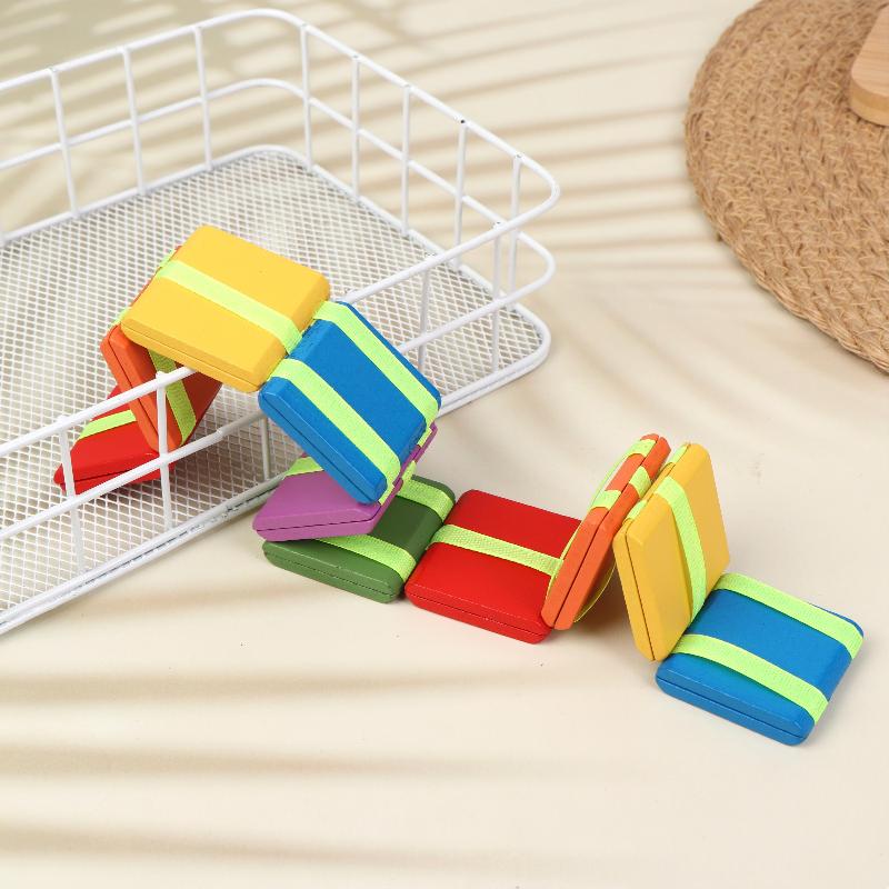 Farbige Holz-Kognitions-Wendeb – Kids Toys Entertainer Bewertung und Preis