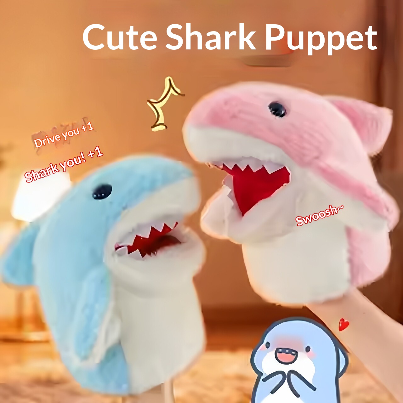Hai-Handpuppe Plüsch-Hai-Armtu – Kids Toys And Games Bewertung und Preis