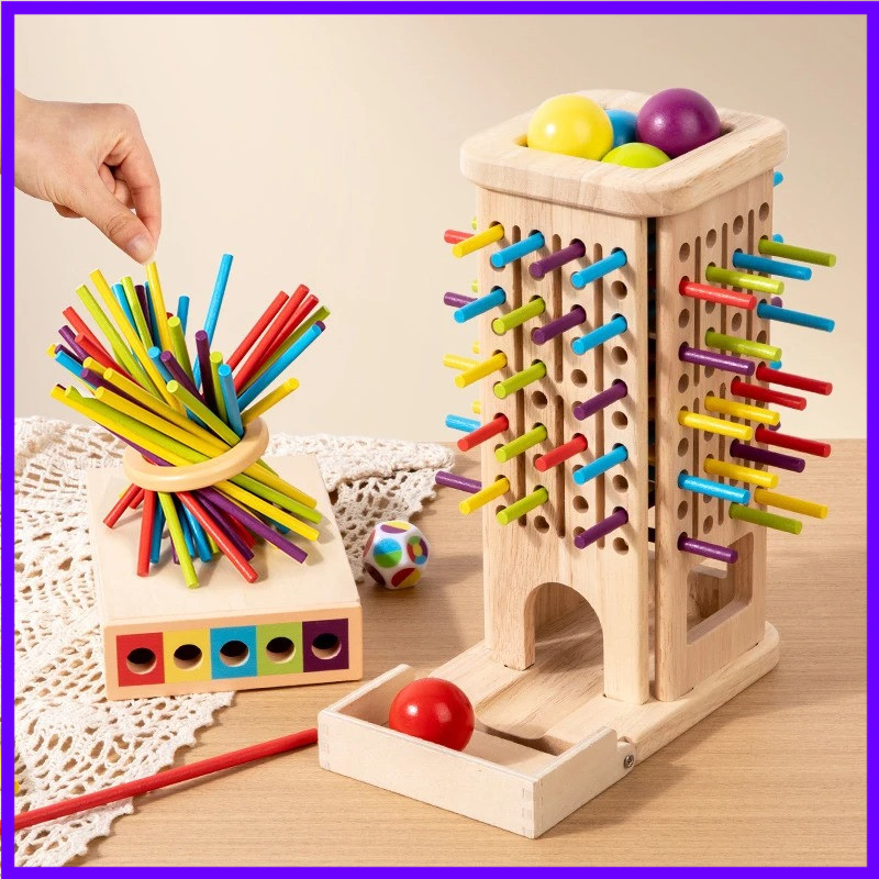 Montessori Holzstäbchen-Turm S – Kids Toys Entertainer Bewertung und Preis