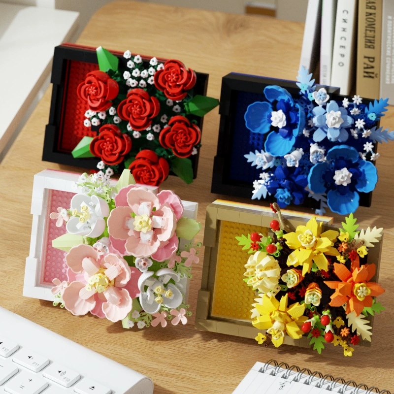 DIY 3D Berühmte Rose Hibiscus  – Kids Toys Exhibition Bewertung und Preis