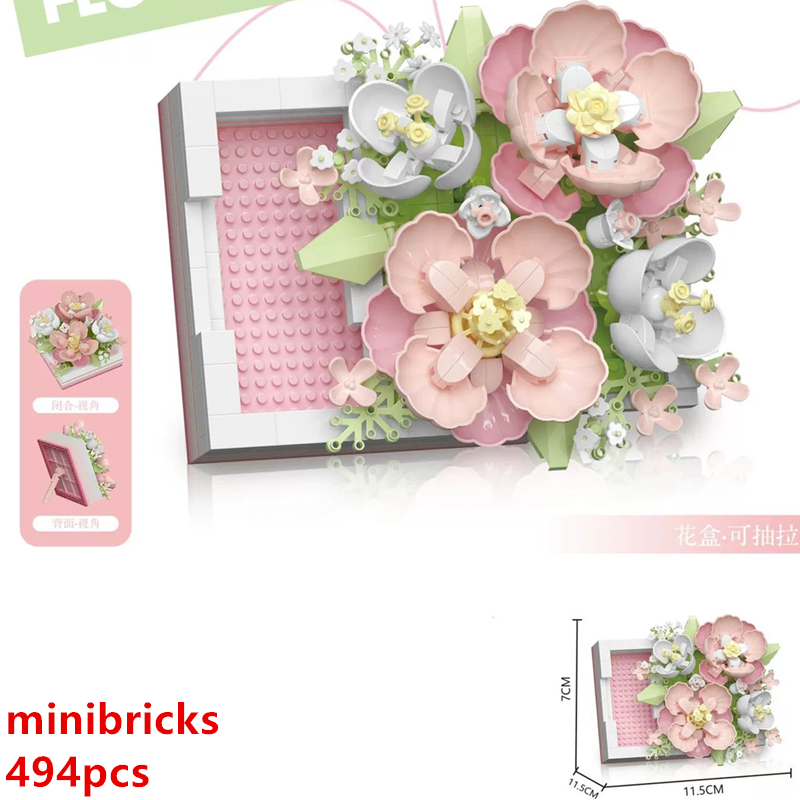 DIY 3D Berühmte Rose Hibiscus  – Kids Toys Exhibition Bewertung und Preis