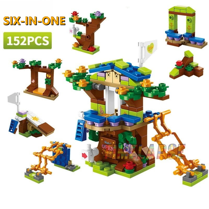 18+ 6-in-1 Baumhaus Mini-Model – Kids Toys Christmas 2025 Bewertung und Preis