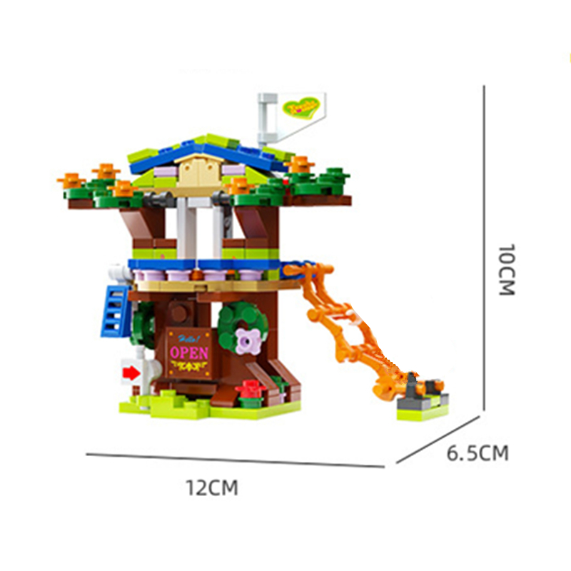 18+ 6-in-1 Baumhaus Mini-Model – Kids Toys Christmas 2025 Bewertung und Preis