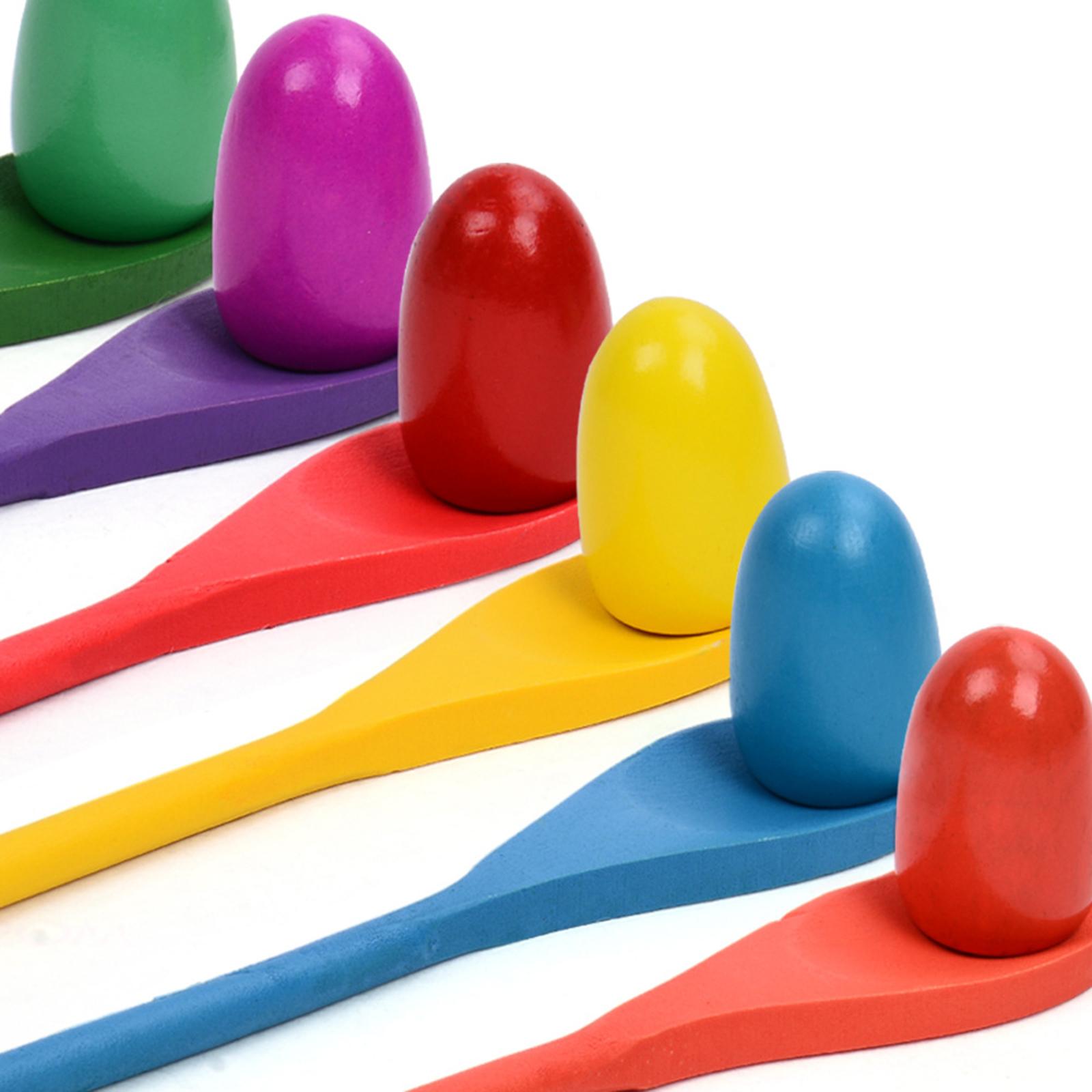 6-teiliges Eierlöffel-Rennspie – Kids Yard Toys Bewertung und Preis