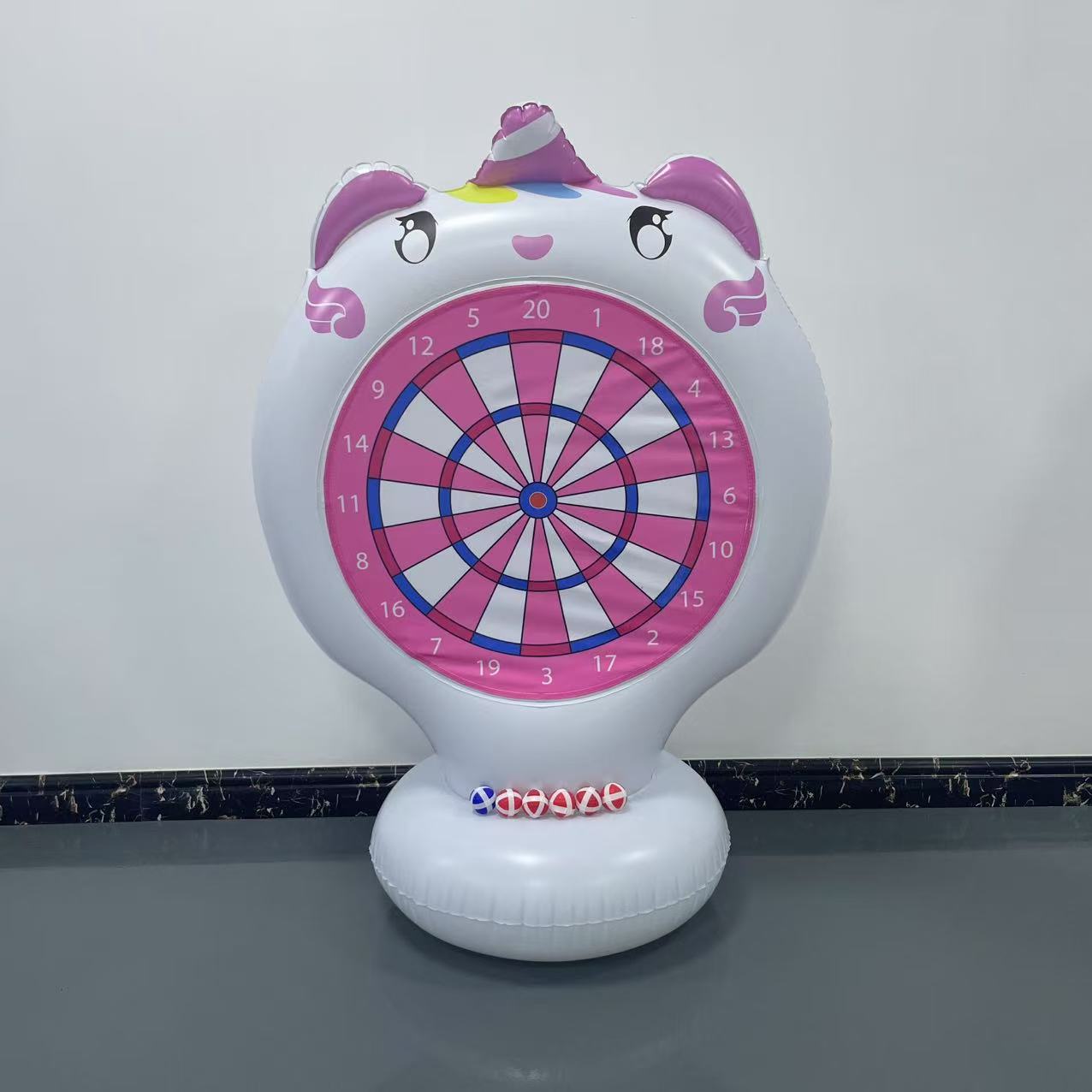 Aufblasbare Einhorn Werfen Spi – Kids Toys And Games Bewertung und Preis