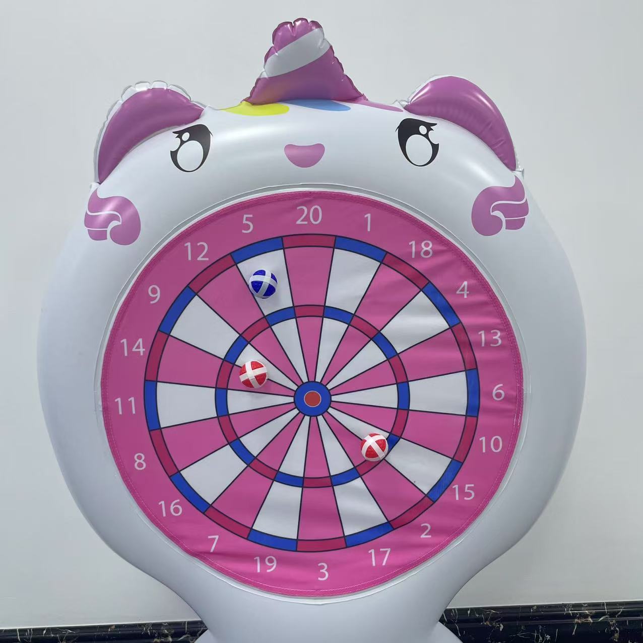 Aufblasbare Einhorn Werfen Spi – Kids Toys And Games Bewertung und Preis