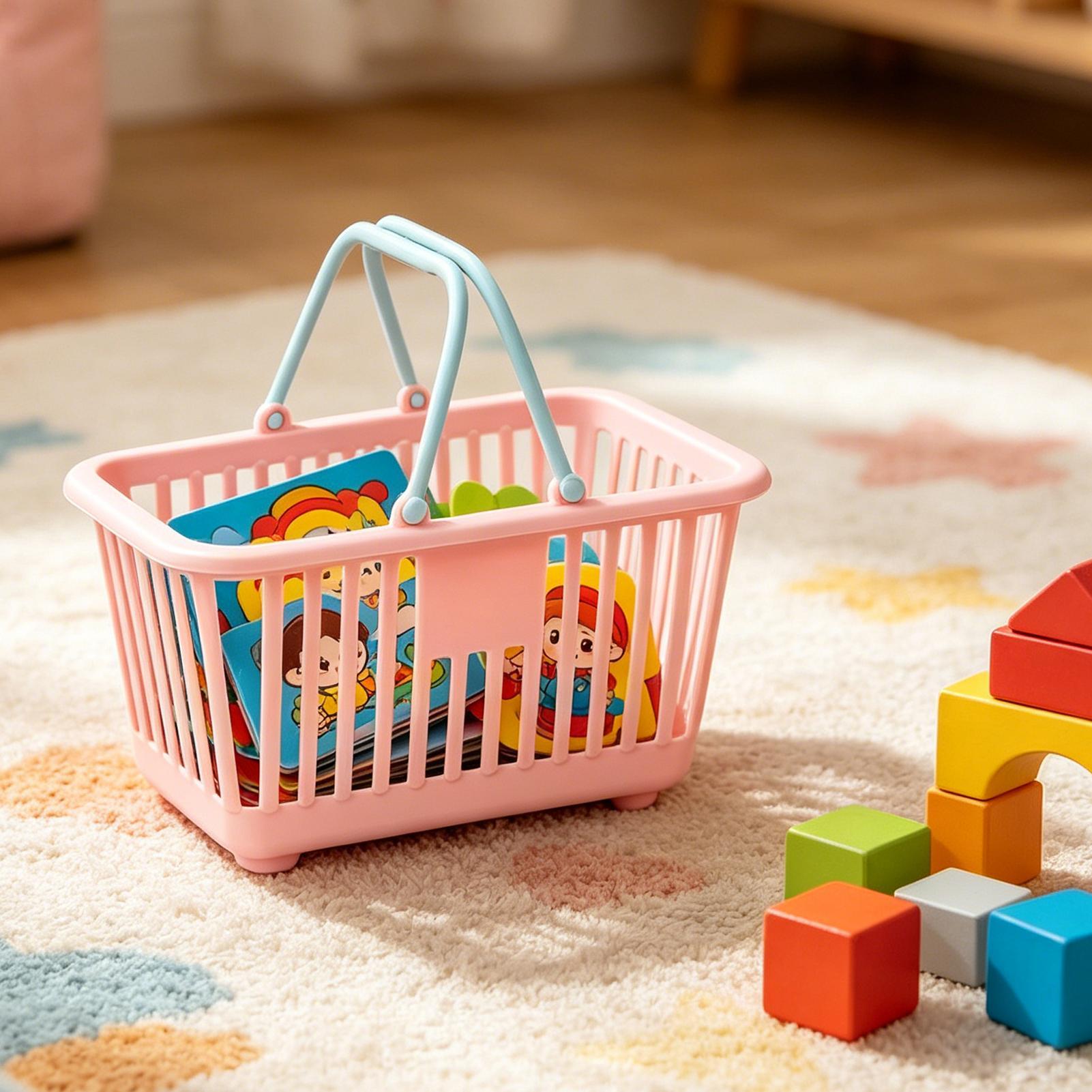 Mini-Einkaufskorb, tragbarer O – Kids Toys Shop Bewertung und Preis