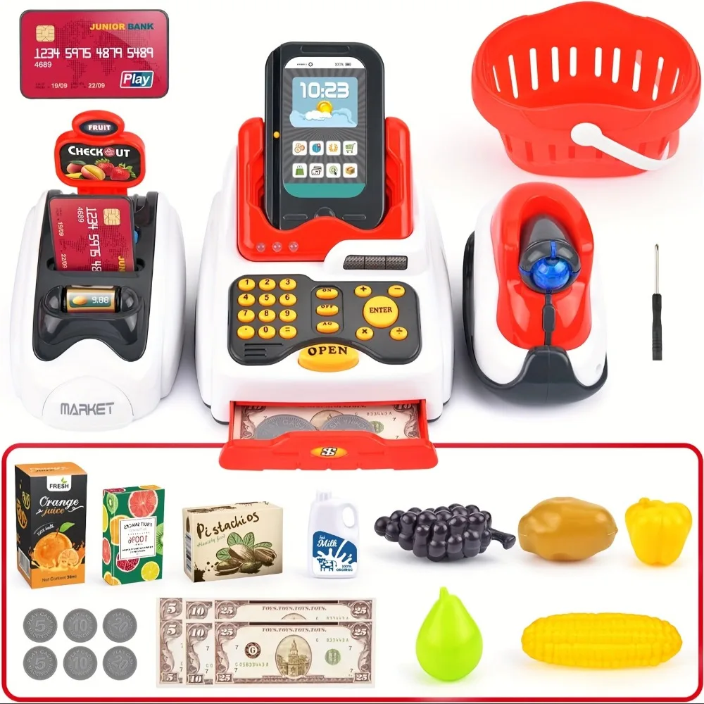33PCS Spielzeug Registrierkass – Kids Toys Shop Bewertung und Preis